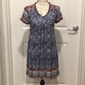 Knox Rose Dress Rayon Size S